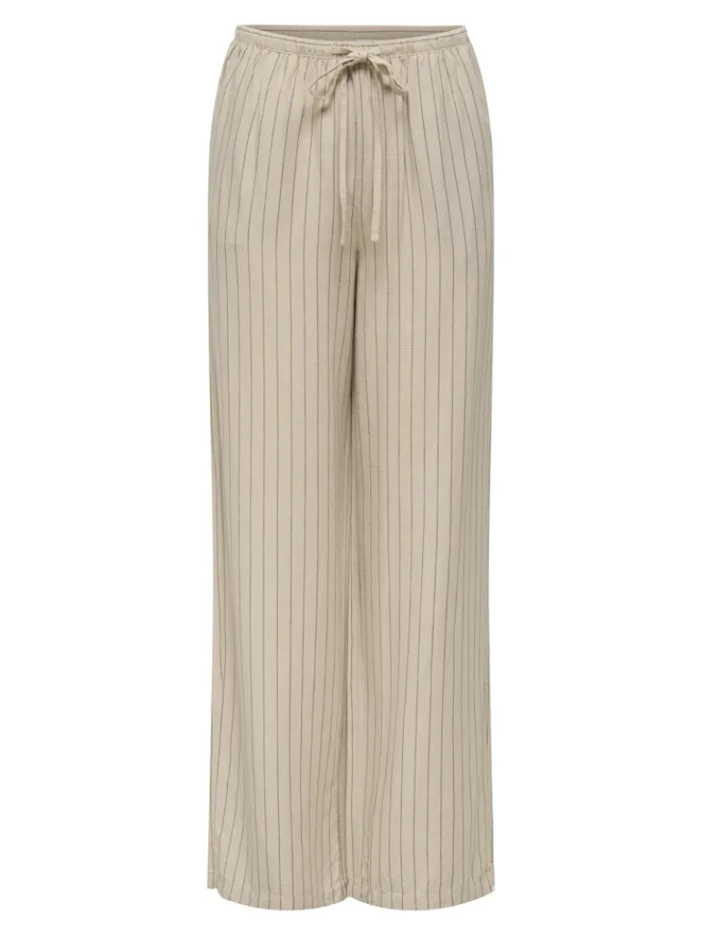 JDYCAYA LINEN MW PANT WVN NOOS sandshell