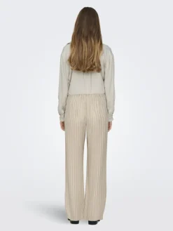JDYCAYA LINEN MW PANT WVN NOOS sandshell