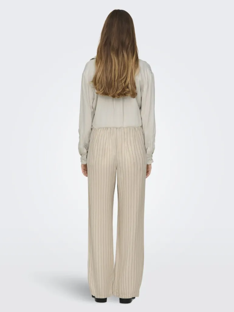 JDYCAYA LINEN MW PANT WVN NOOS sandshell
