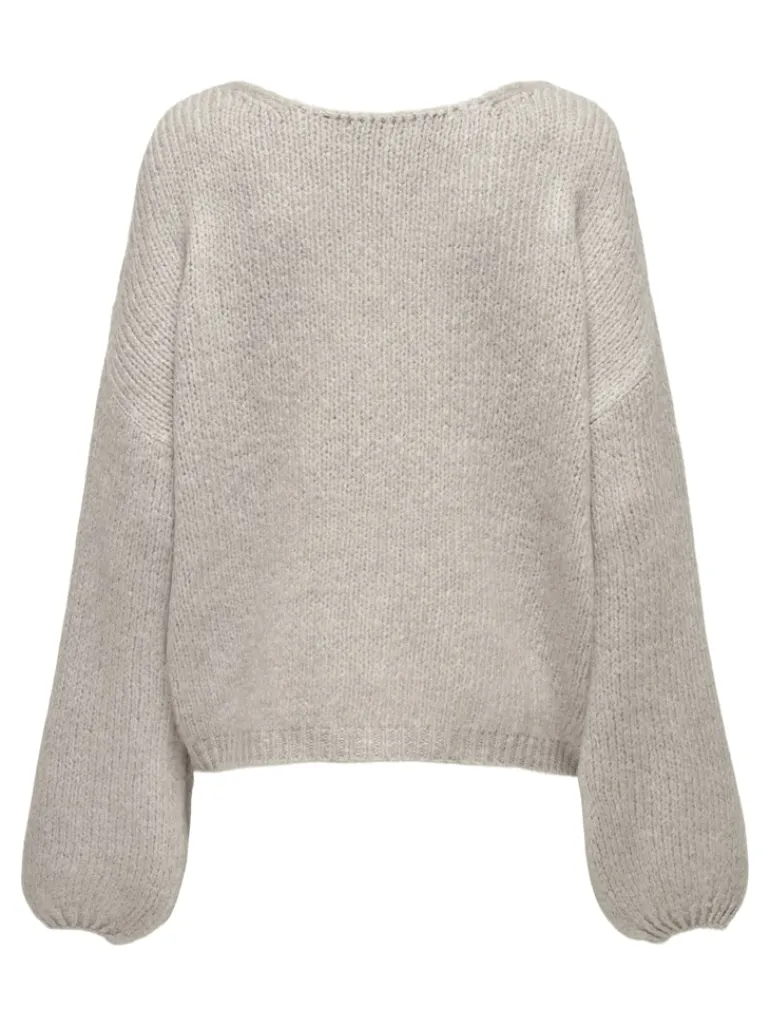 JDYDINEA L/S REVERSIBLE PULLOV. KNT NOOS chateau gray