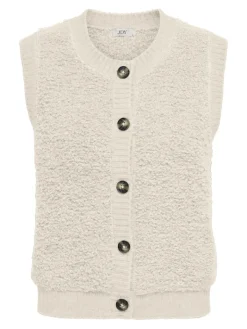 JDYEIRA LIFE S/L ON BUTTON VEST KNT NOOS birch