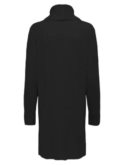 JDYELANORA L/S COWLNECK DRESS KNT NOOS black