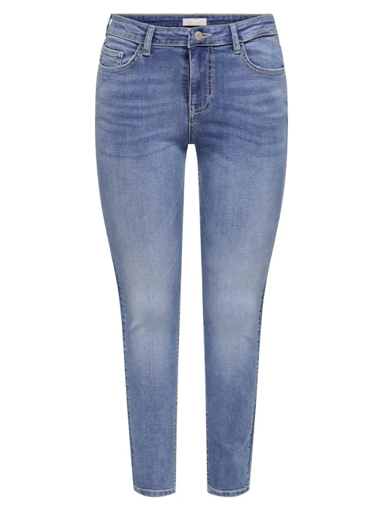 JDYFINA MW SKINNY ANK JNS MB NOOS DNM medium blue denim
