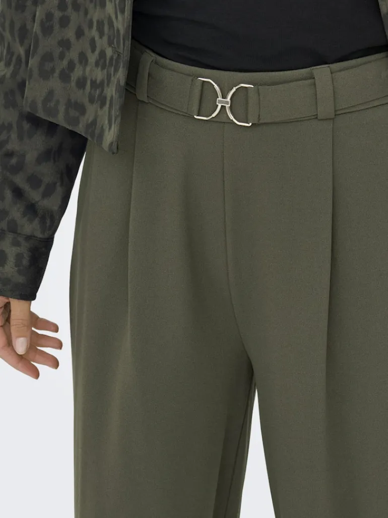 JDYGEGGO LIFE BELT PANT JRS NOOS black olive