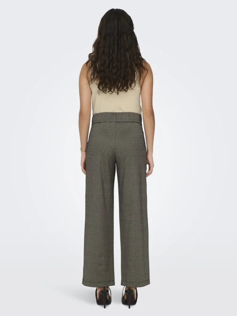 JDYGEGGO MIA LONG CHECK PANT JRS NOOS cobblestone1