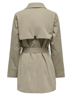 JDYISADORA LIFE TRENCHCOAT OTW HAB NOOS weathered teak