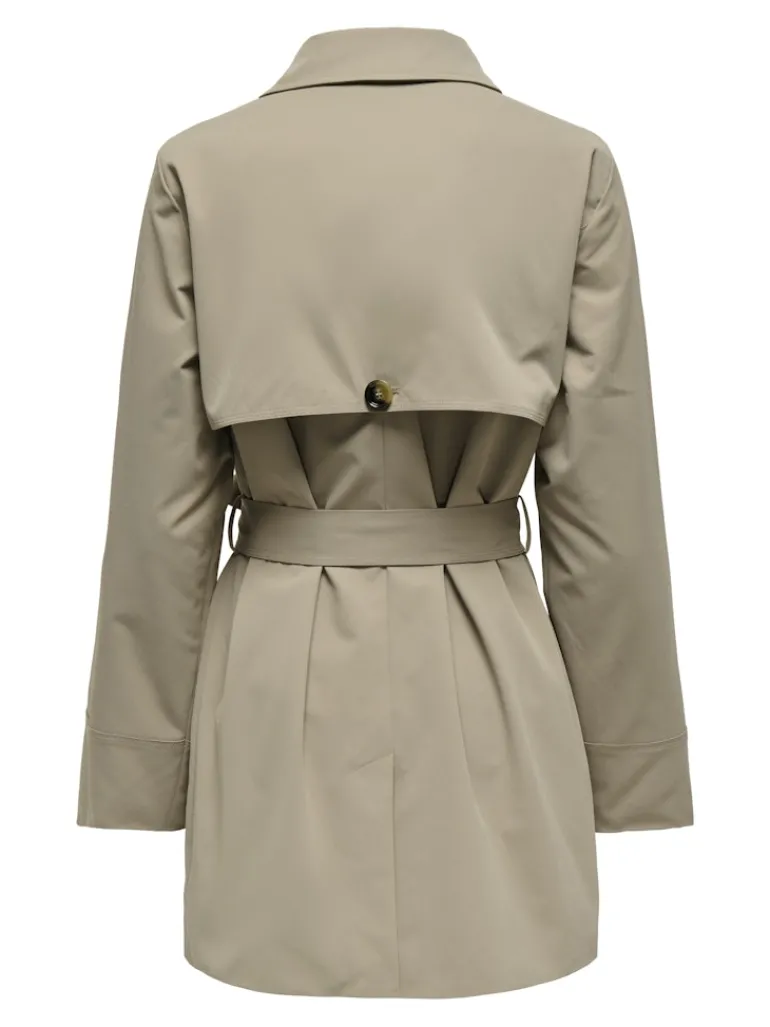 JDYISADORA LIFE TRENCHCOAT OTW HAB NOOS weathered teak