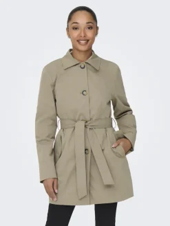 JDYISADORA LIFE TRENCHCOAT OTW HAB NOOS weathered teak