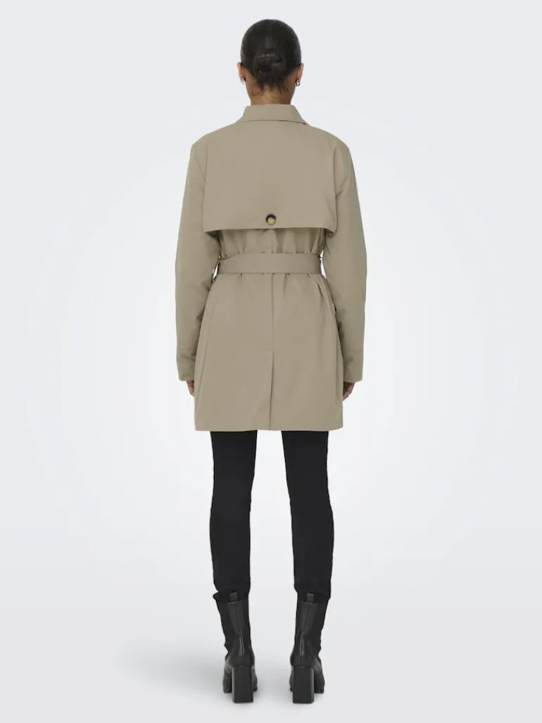 JDYISADORA LIFE TRENCHCOAT OTW HAB NOOS weathered teak
