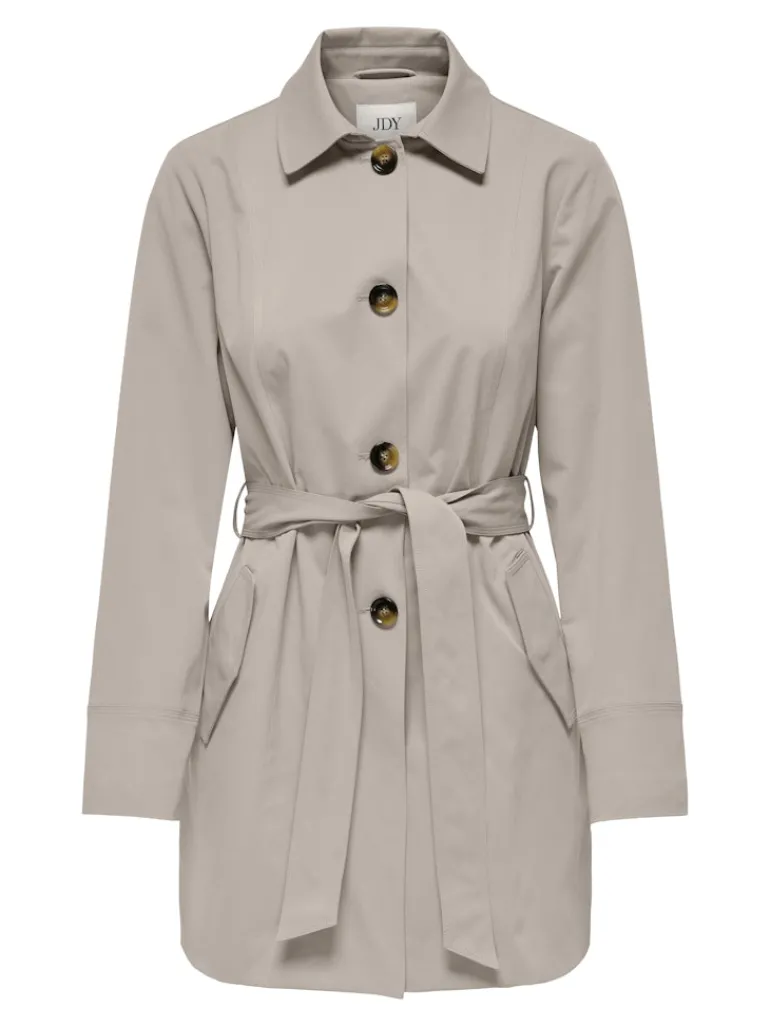 JDYISADORA LIFE TRENCHCOAT OTW HAB NOOS chateau gray