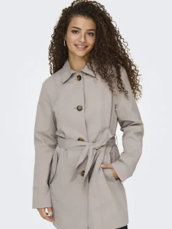 JDYISADORA LIFE TRENCHCOAT OTW HAB NOOS chateau gray
