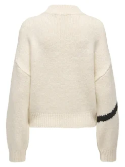 JDYKILIAN L/S HN JACQUARD PULLOVER KNT whitecap gray