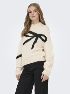 JDYKILIAN L/S HN JACQUARD PULLOVER KNT whitecap gray