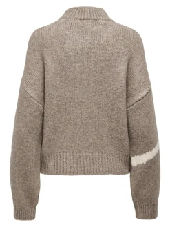 JDYKILIAN L/S HN JACQUARD PULLOVER KNT fossil