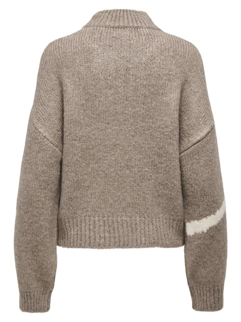 JDYKILIAN L/S HN JACQUARD PULLOVER KNT fossil