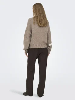 JDYKILIAN L/S HN JACQUARD PULLOVER KNT fossil