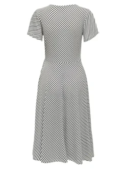 JDYKIRKBY S/S WRAP DRESS JRS tapioca
