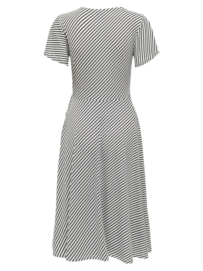 JDYKIRKBY S/S WRAP DRESS JRS tapioca