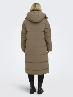 JDYMAJA LONG PADDED JACKET OTW YFM NOOS shitake
