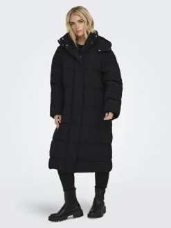 JDYMAJA LONG PADDED JACKET OTW YFM NOOS black