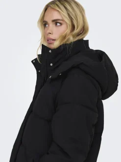 JDYMAJA LONG PADDED JACKET OTW YFM NOOS black