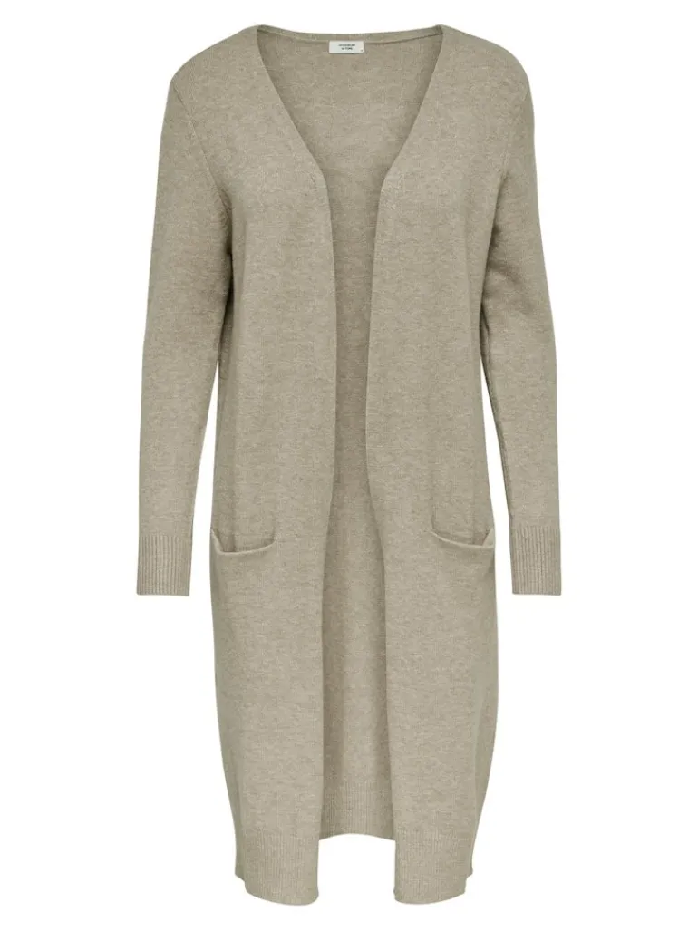 JDYMARCO L/S LONG CARDIGAN KNT NOOS beige