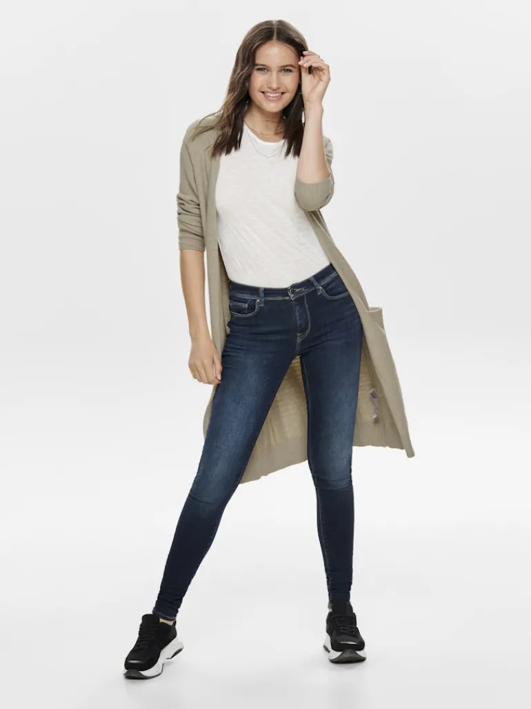 JDYMARCO L/S LONG CARDIGAN KNT NOOS beige