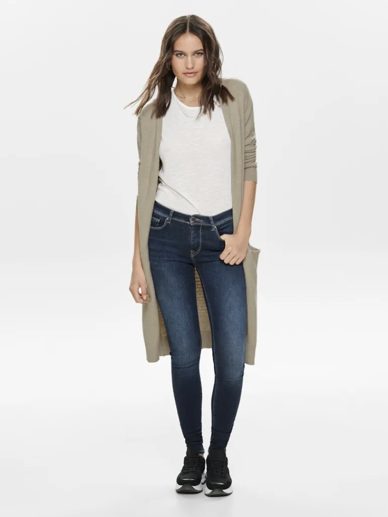 JDYMARCO L/S LONG CARDIGAN KNT NOOS beige