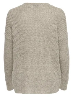JDYNEW MEGAN L/S PULLOVER KNT NOOS cement