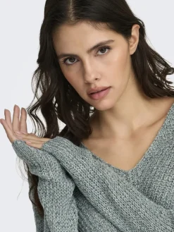 JDYNEW MEGAN L/S PULLOVER KNT NOOS abyss