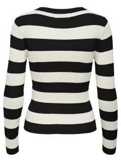 JDYPLUM L/S O-NECK PULLOVER KNT NOOS black