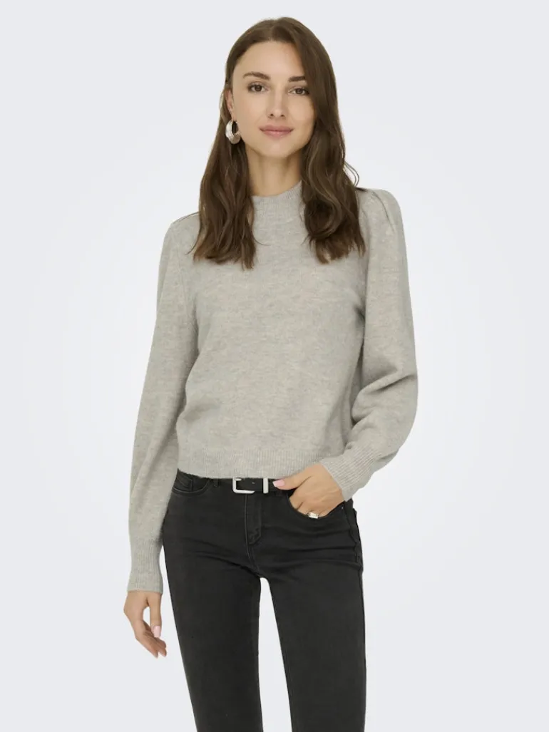 JDYRUE LIFE L/S PULLOVER KNT NOOS chateau gray
