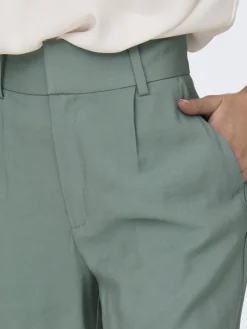 JDYSOLDE HW SHORTS PNT chinois green
