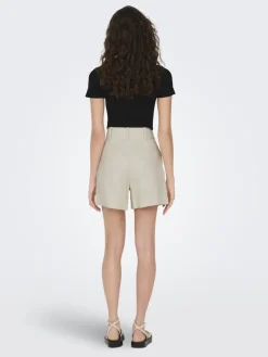 JDYSOLDE HW SHORTS PNT sandshell