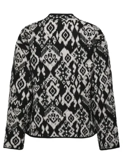 JDYTIGER L/S BOMBER WVN black