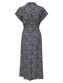 JDYTROYA LIFE S/L MIDI DRESS WVN DIA monument