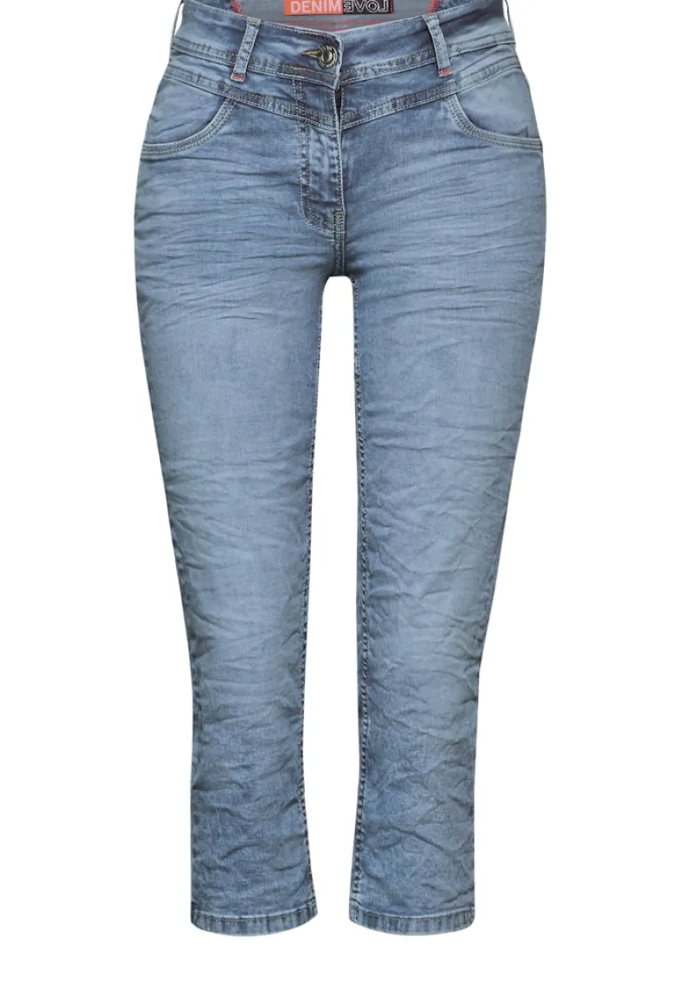3/4 Jeans authentic used wash