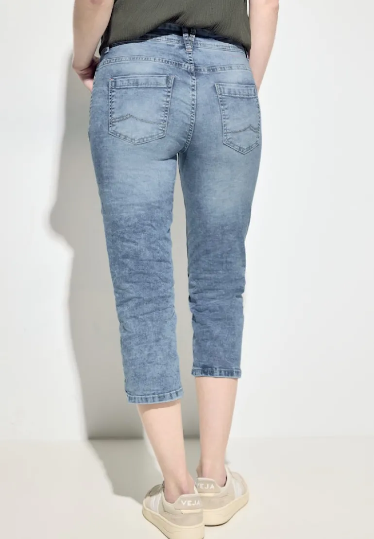3/4 Jeans authentic used wash
