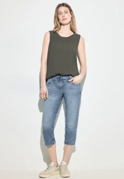 3/4 Jeans authentic used wash