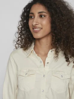 Jeansbluse birch