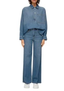 Jeans-Hose blau