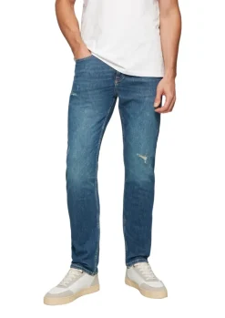 Jeans-Hose blau