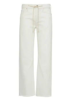 Jeans-Hose creme