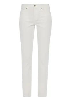 Jeans-Hose creme