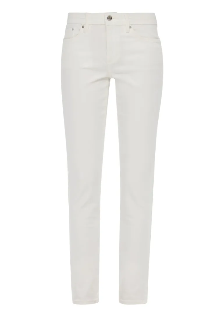 Jeans-Hose creme