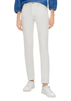 Jeans-Hose creme
