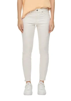 Jeans-Hose creme