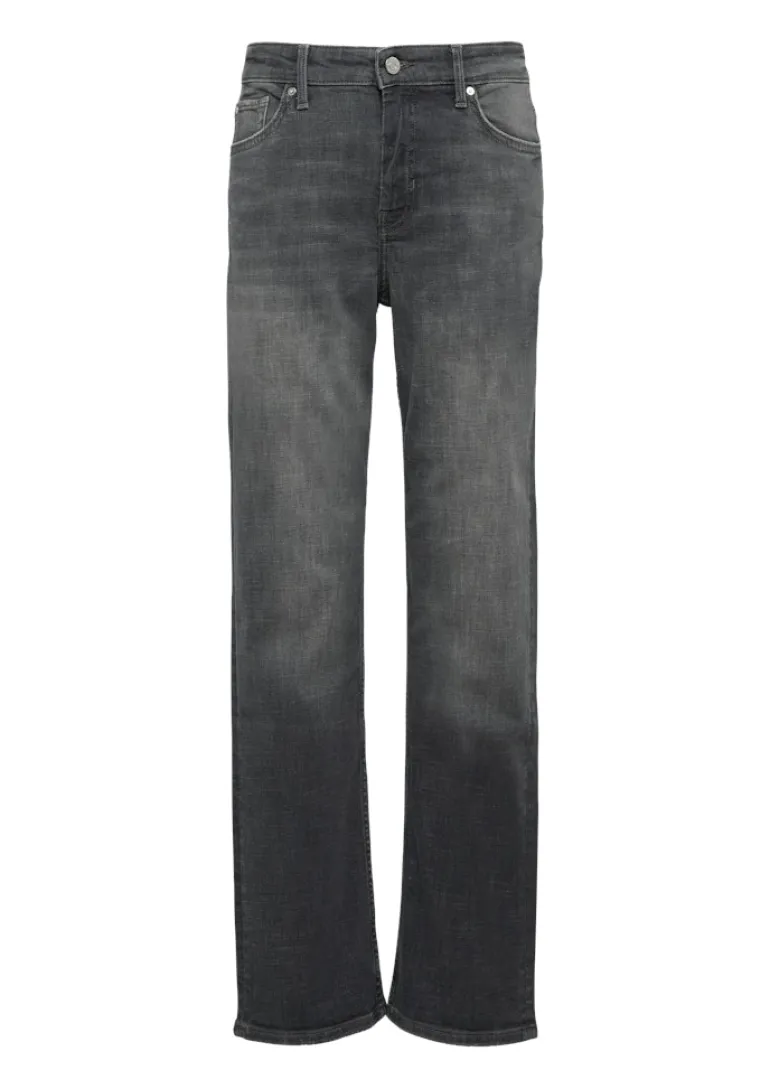 Jeans-Hose grau
