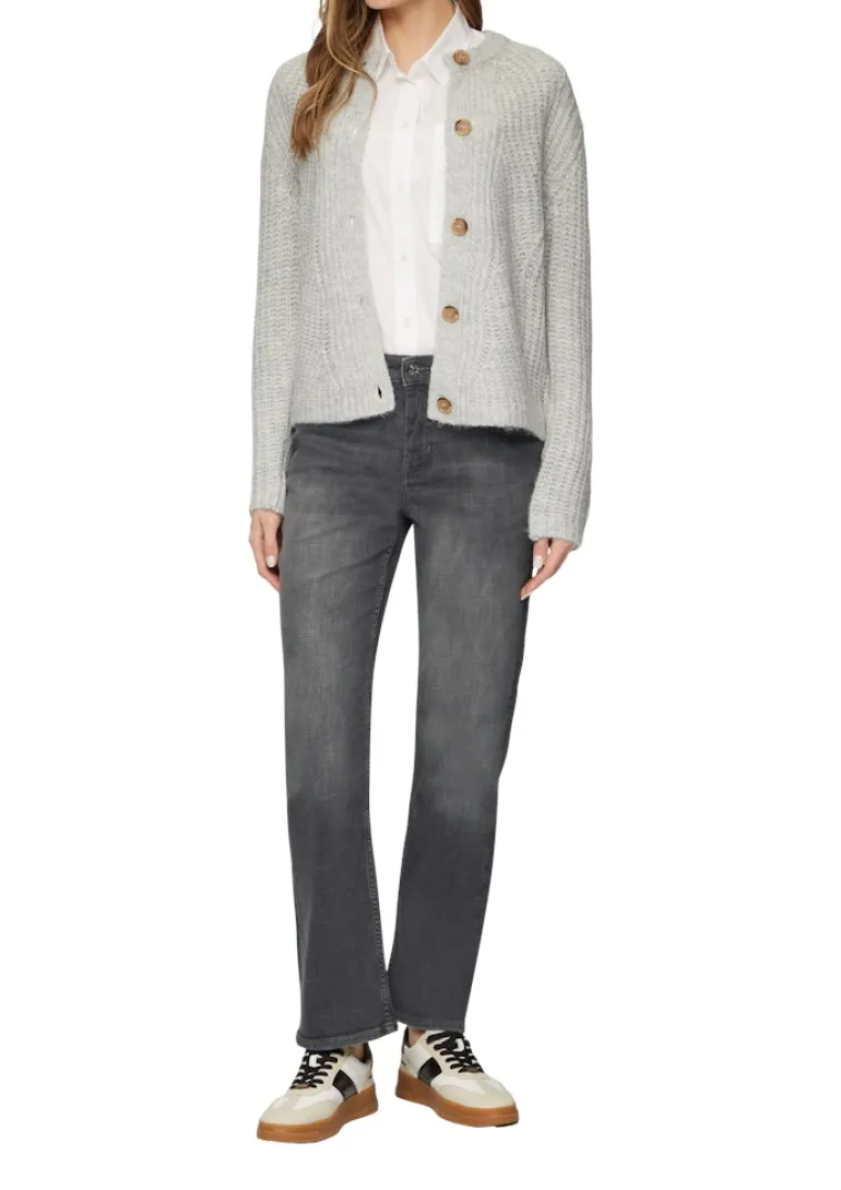 Jeans-Hose grau