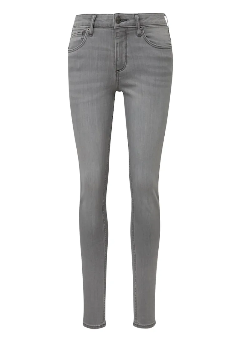 Jeans-Hose grau